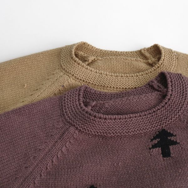 森林小樹影針織上衣 