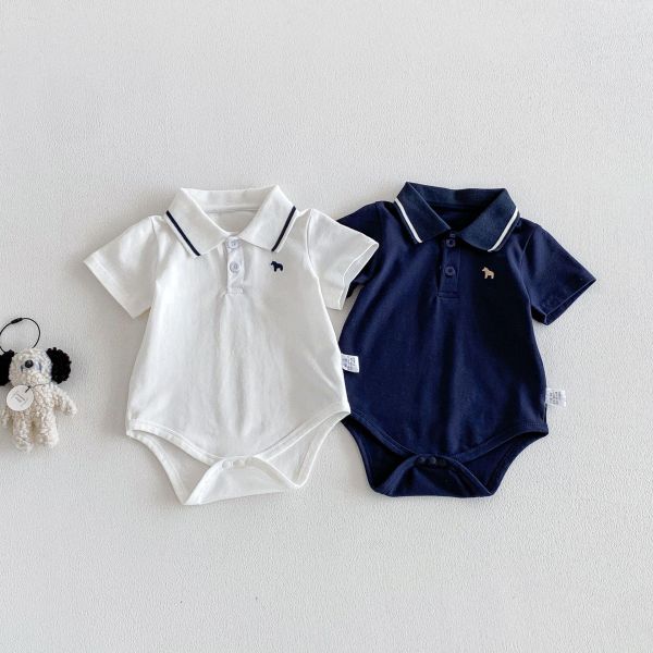 胸前小馬標誌POLO包屁 