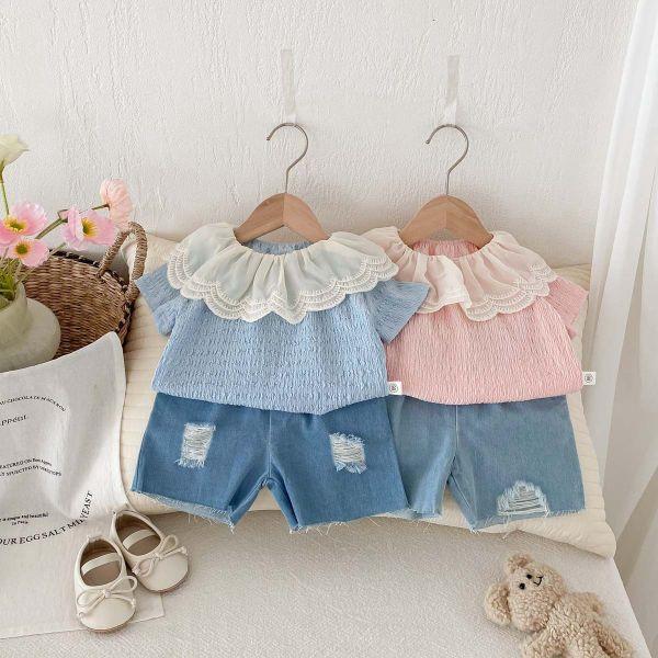 夏天也要的牛仔小短褲 