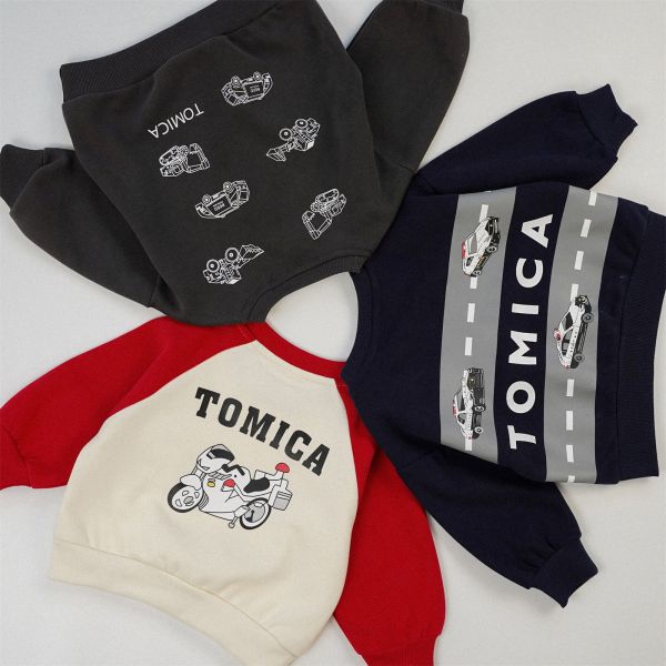 TOMICA小車車棉長tee 