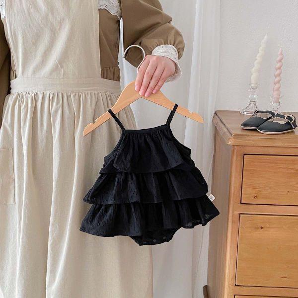 優雅甜心吊帶包屁裙 