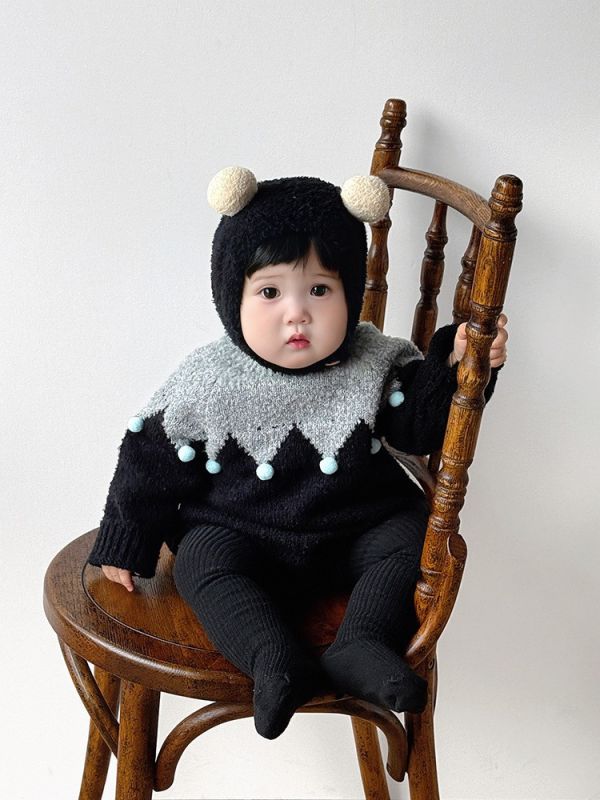 冬日小精靈款針織連衣裙 