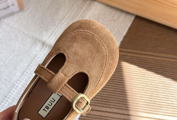 焦糖可可學院復古鞋 