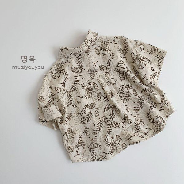 乾燥樹葉日系短衫 