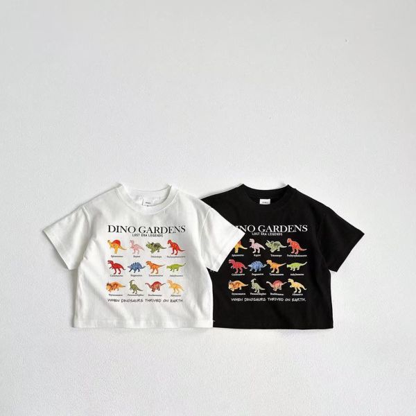 多款多色恐龍短tee 
