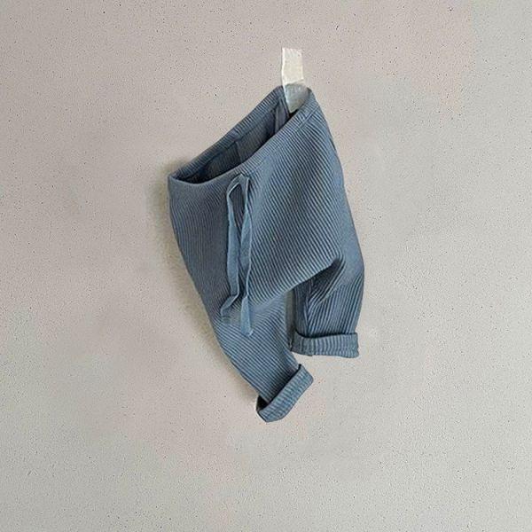 寶寶素色螺紋內搭褲 