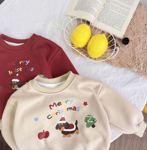 聖誕瞇瞇狗暖暖上衣 