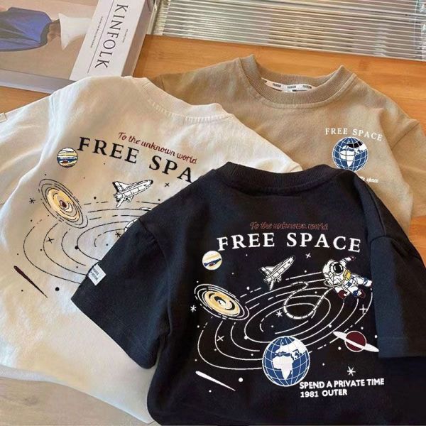宇宙之旅插畫tee 