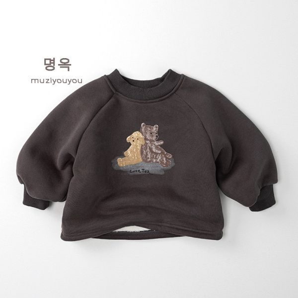 小熊小狗雙寶保暖長T 