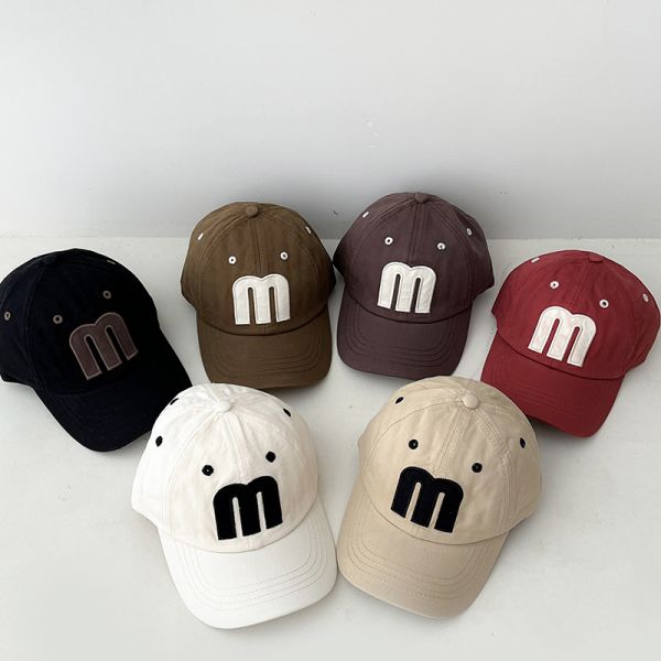 大m字母棒球帽｜六色 