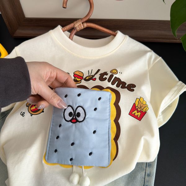 點心時間趣味短tee 