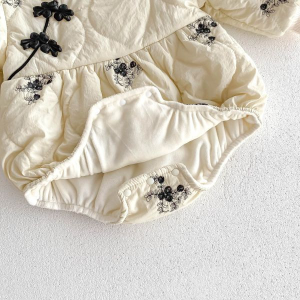 中國結！寶寶夾棉拜年包屁 