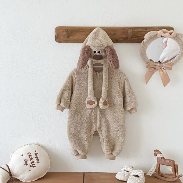 萌友暖絨造型連身衣 