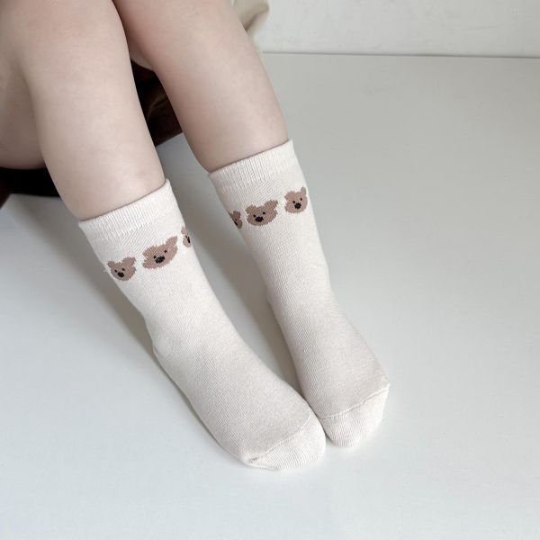 Oh lala 小熊襪襪組｜五入 