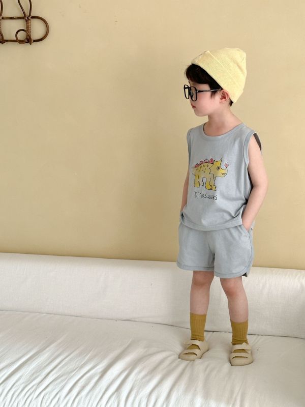 小恐龍出動！夏日圖案套裝 