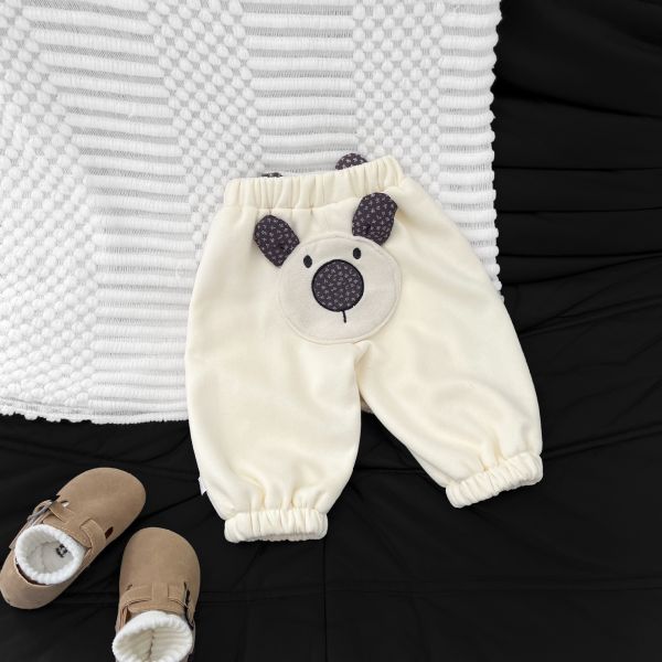 咕咕熊熊立體貼臉褲 