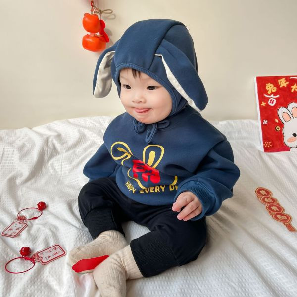 賀年寶寶！恭喜發財上衣 