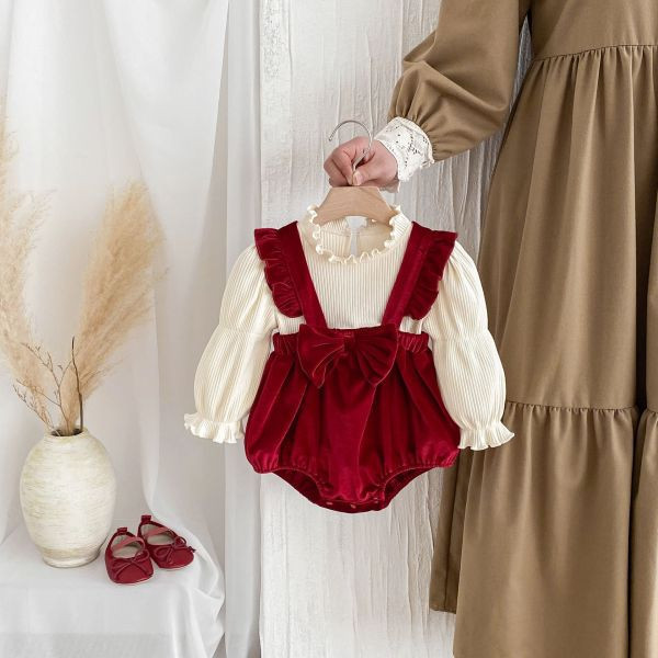 新年滿月公主兩件式連身衣 