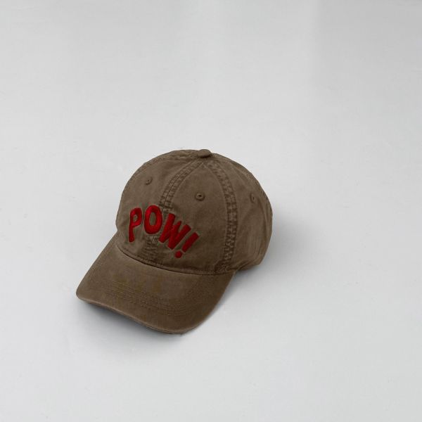 POW字母休閒帽 
