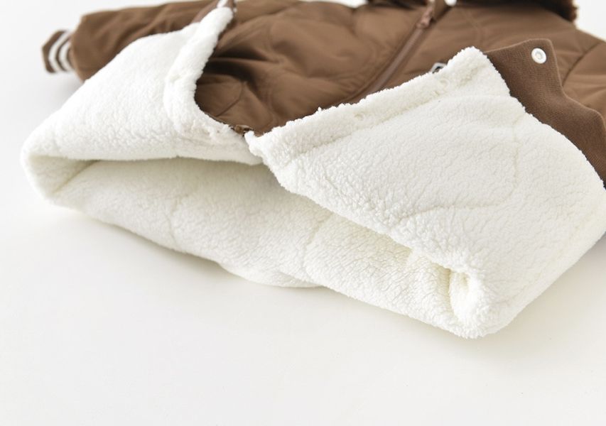 No.1977暖棕領外出服｜附包包 