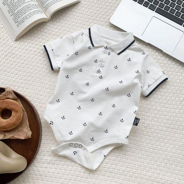 滿印船錨Polo領包屁 