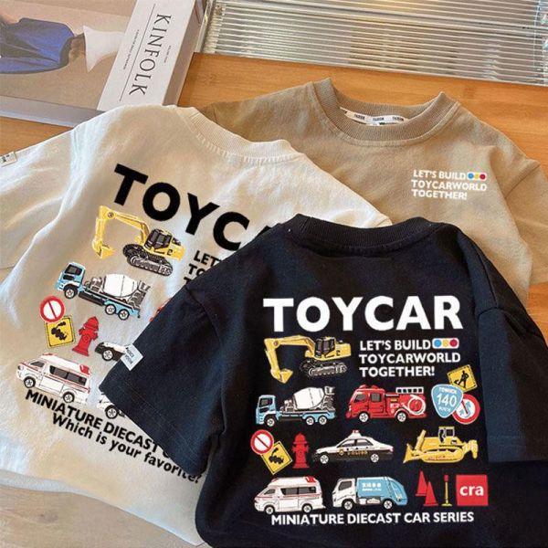 玩具車世界短T 