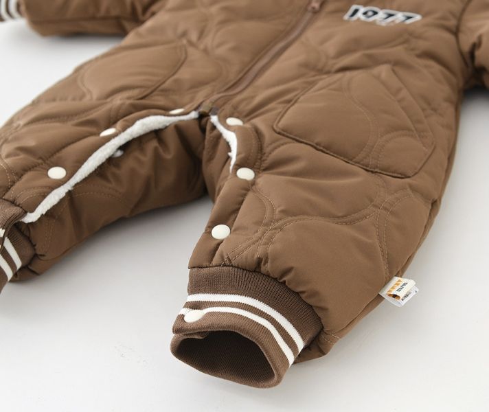 No.1977暖棕領外出服｜附包包 