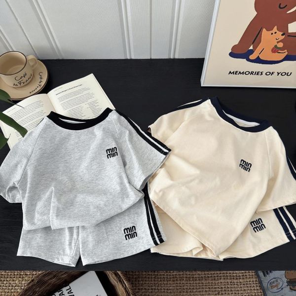 minmin滾邊休閒套裝 