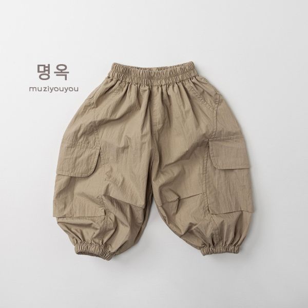 工裝兩節戶外感縮口褲 