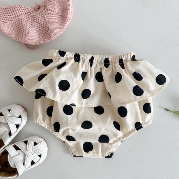 女寶荷葉花邊包屁褲裙 