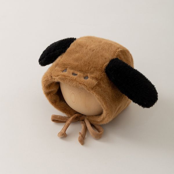 汪星人毛絨絨護耳帽 