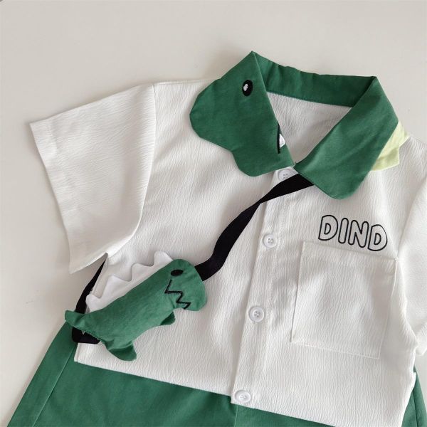 綠恐龍來襲～玩偶套裝 