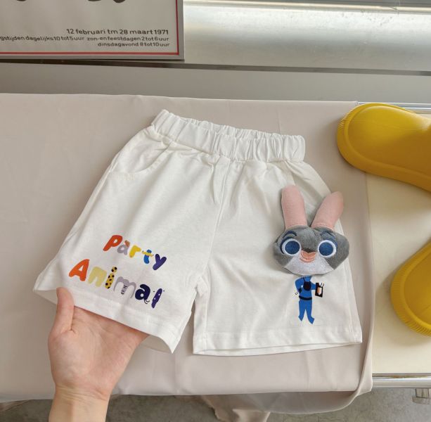 狐狸兔子大公仔短tee 