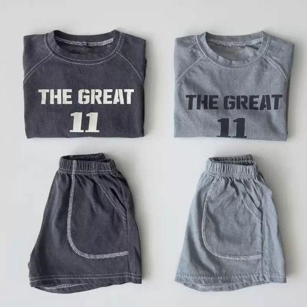 NO.11復古休閒短袖套裝 