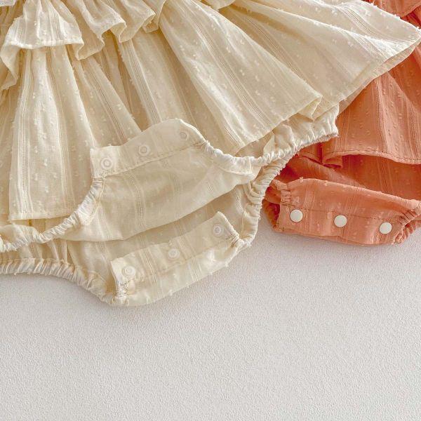 夏季木耳邊滿月包屁 