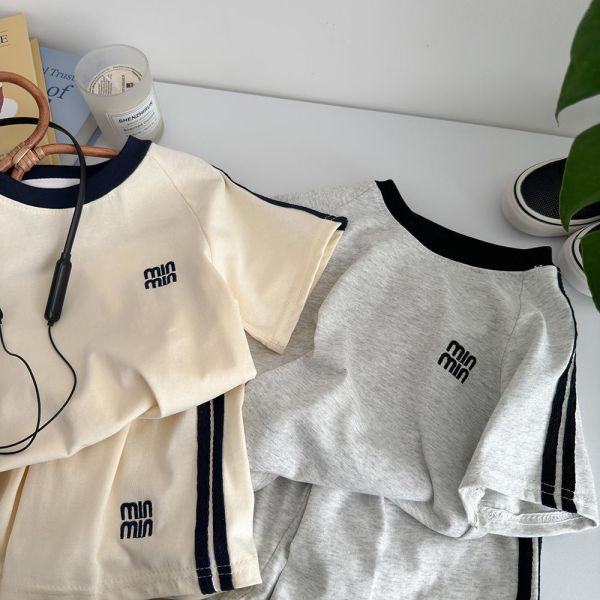 minmin滾邊休閒套裝 