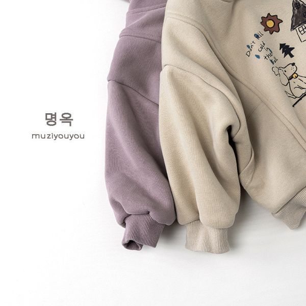 森林小屋刷毛連帽上衣 