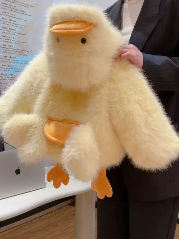 暖暖的爆萌小鴨絨絨外套 