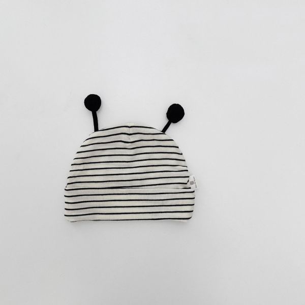 小瓢蟲條紋套頭帽 