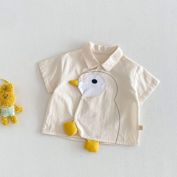 超萌立體企鵝襯衫 