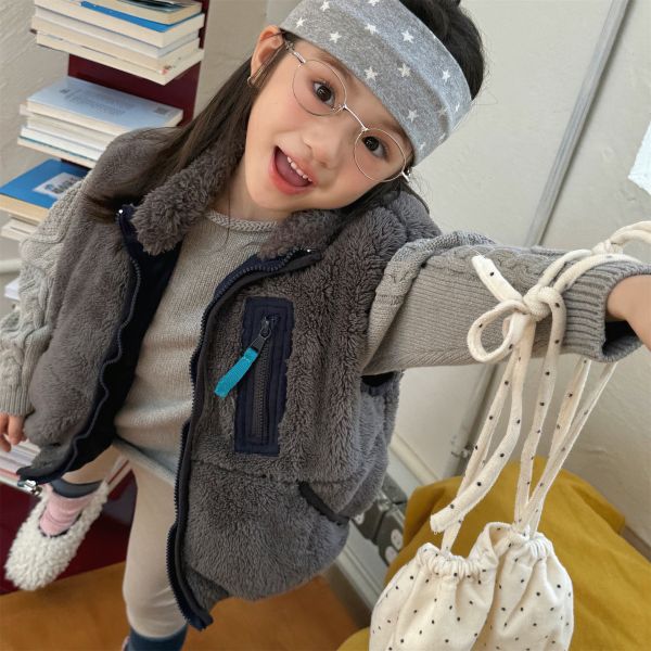 剛剛好溫度拼色鋪棉背心 