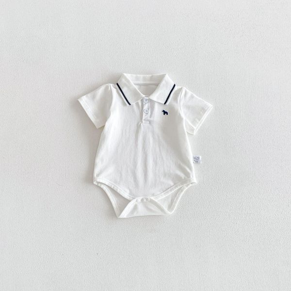 胸前小馬標誌POLO包屁 