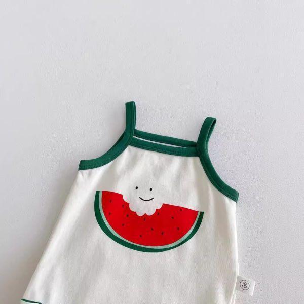 看了好夏天！清涼西瓜包屁｜附帽 