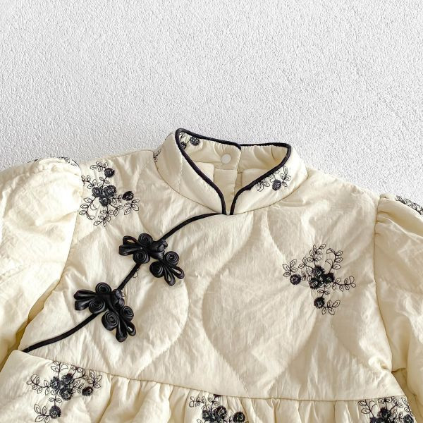 中國結！寶寶夾棉拜年包屁 