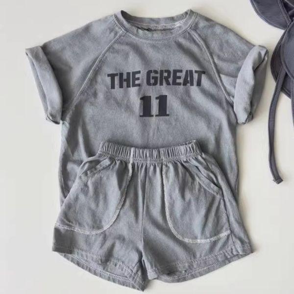 NO.11復古休閒短袖套裝 