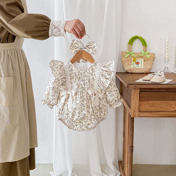 法式田園氣質姐妹裝｜附髮帶 