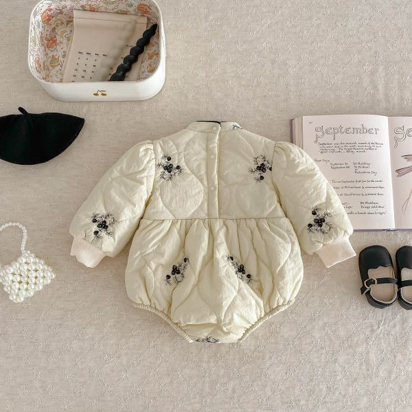 中國結！寶寶夾棉拜年包屁 