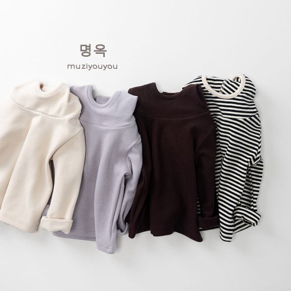 百搭柔軟絨感連帽上衣 