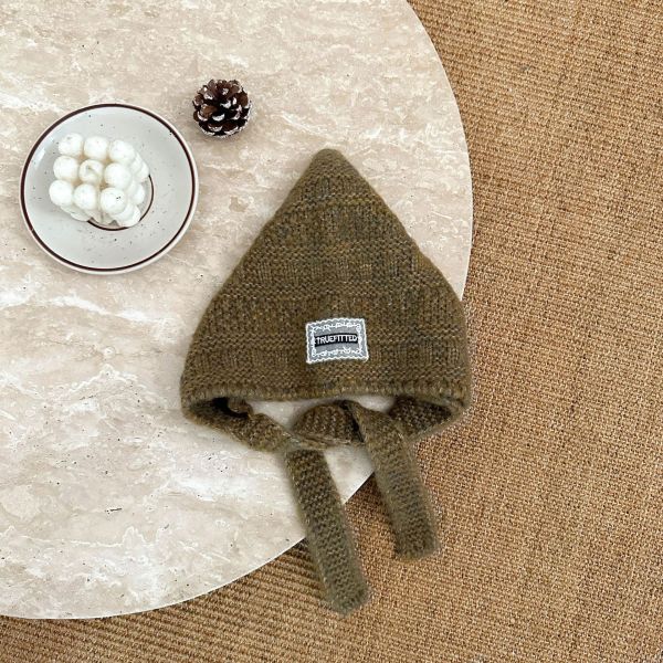 北歐精靈綁結毛帽 