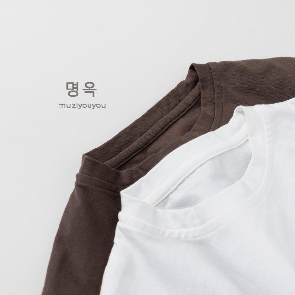 冬日小熊插畫短袖上衣 